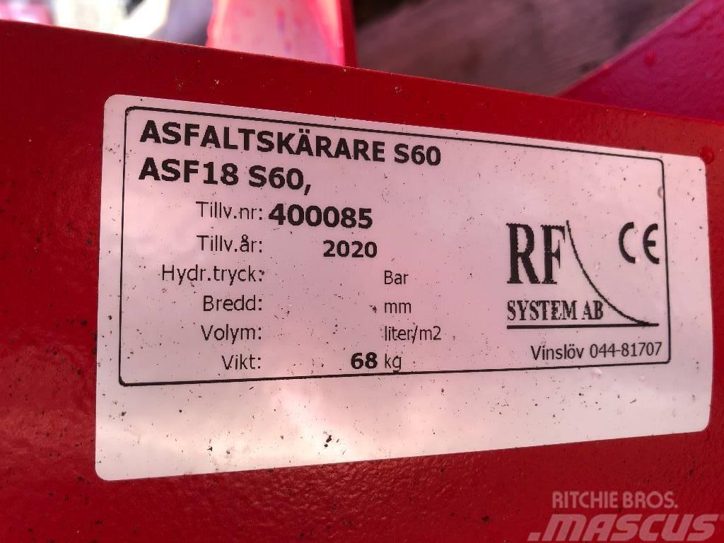 Rf-system RF Asfaltskärare S60 Asfaltskjærer