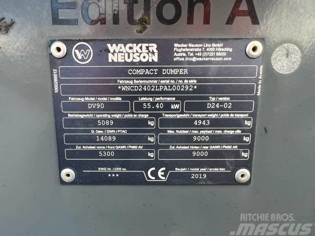 Wacker Neuson DV 90 Mini dumpere