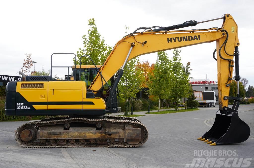 Hyundai HX220NL crawler excavator / 22t / y.2019 / 2700mth Beltegraver