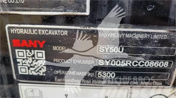 Sany SY50U Minigravere <7t