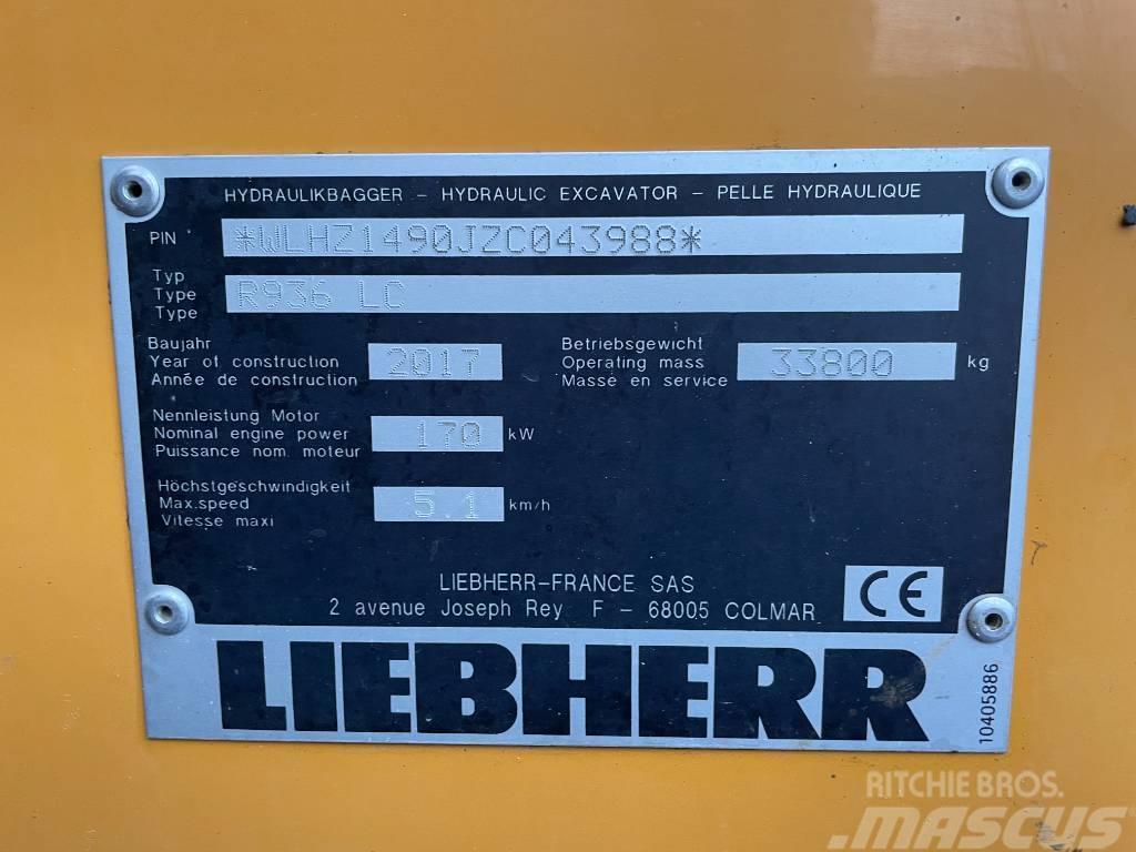 Liebherr R 936 LC Beltegraver