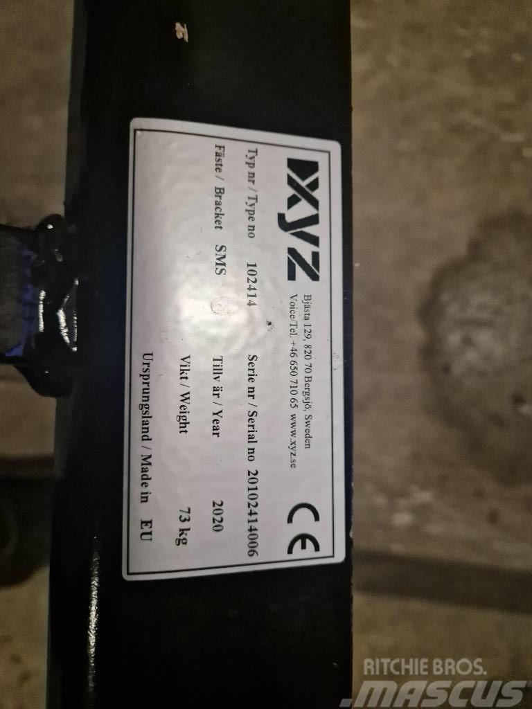 XYZ Balspjut 1,2m med SMS-ram Frontlastere og graveredskap