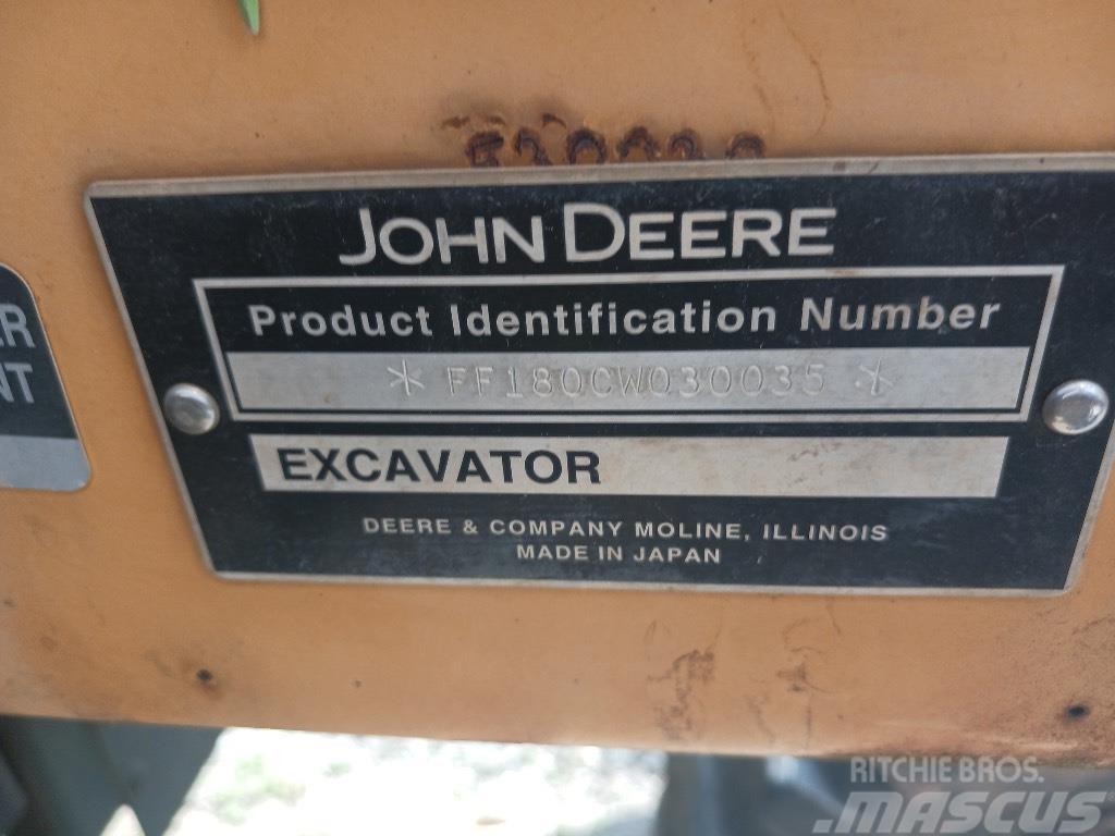 John Deere 180 C Hjulgravere