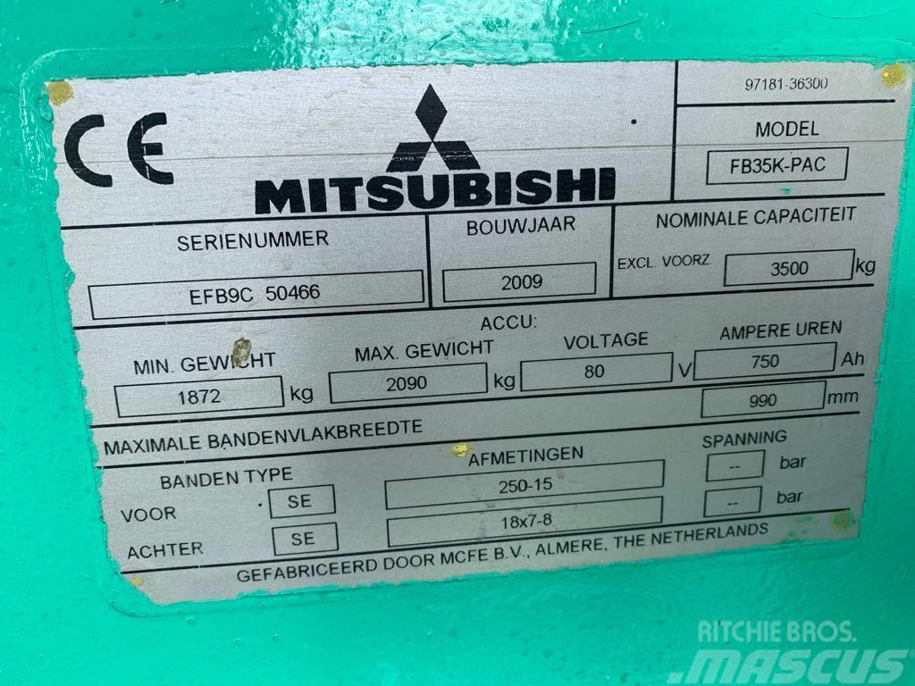 Mitsubishi FB35K-PAC Elektriske trucker
