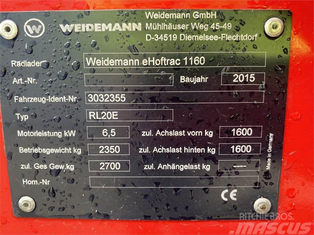 Weidemann 1160 EHOFTRAC Kompaktlaster