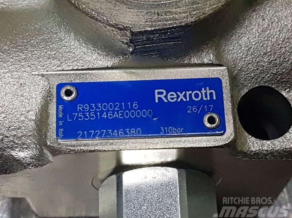 Rexroth L7535146AE00000-R933002116-Valve/Ventile/Ventiel Hydraulikk