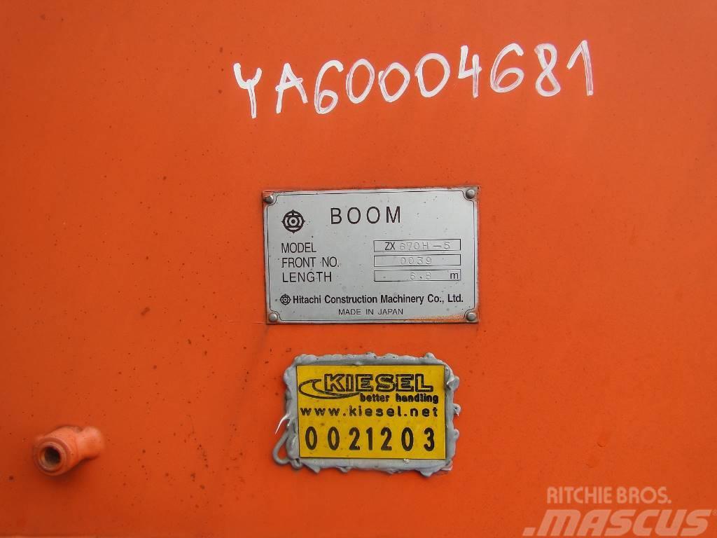 Hitachi ZX670H-3 BOOM BE 6,8m Bommer og stikker