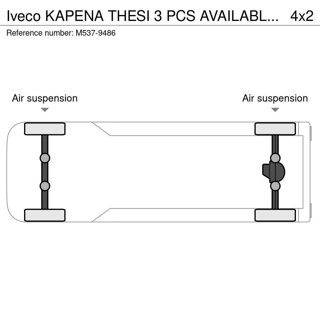 Iveco KAPENA THESI 3 PCS AVAILABLE / CNG ! / 27 SEATS + Minibusser