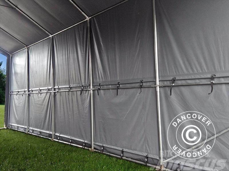 Dancover Storage Shelter 4x10x3,5x4,59m PVC, Telthal Annet