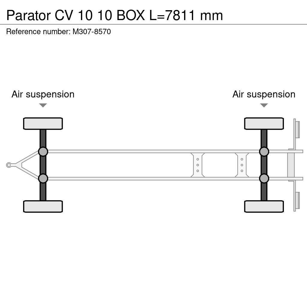 Parator CV 10 10 BOX L=7811 mm Containerhenger