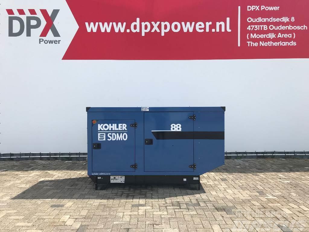 Sdmo J88 - 88 kVA Generator - DPX-17105 Diesel Generatorer