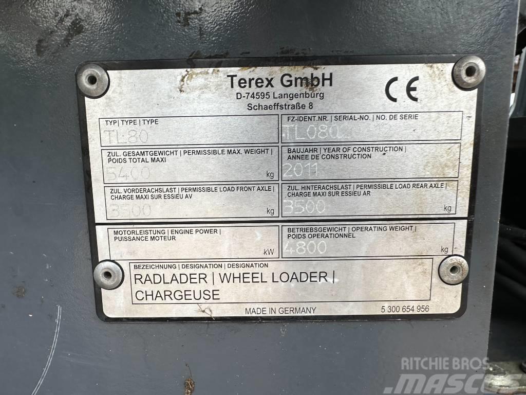 Terex TL 80 Hjullastere