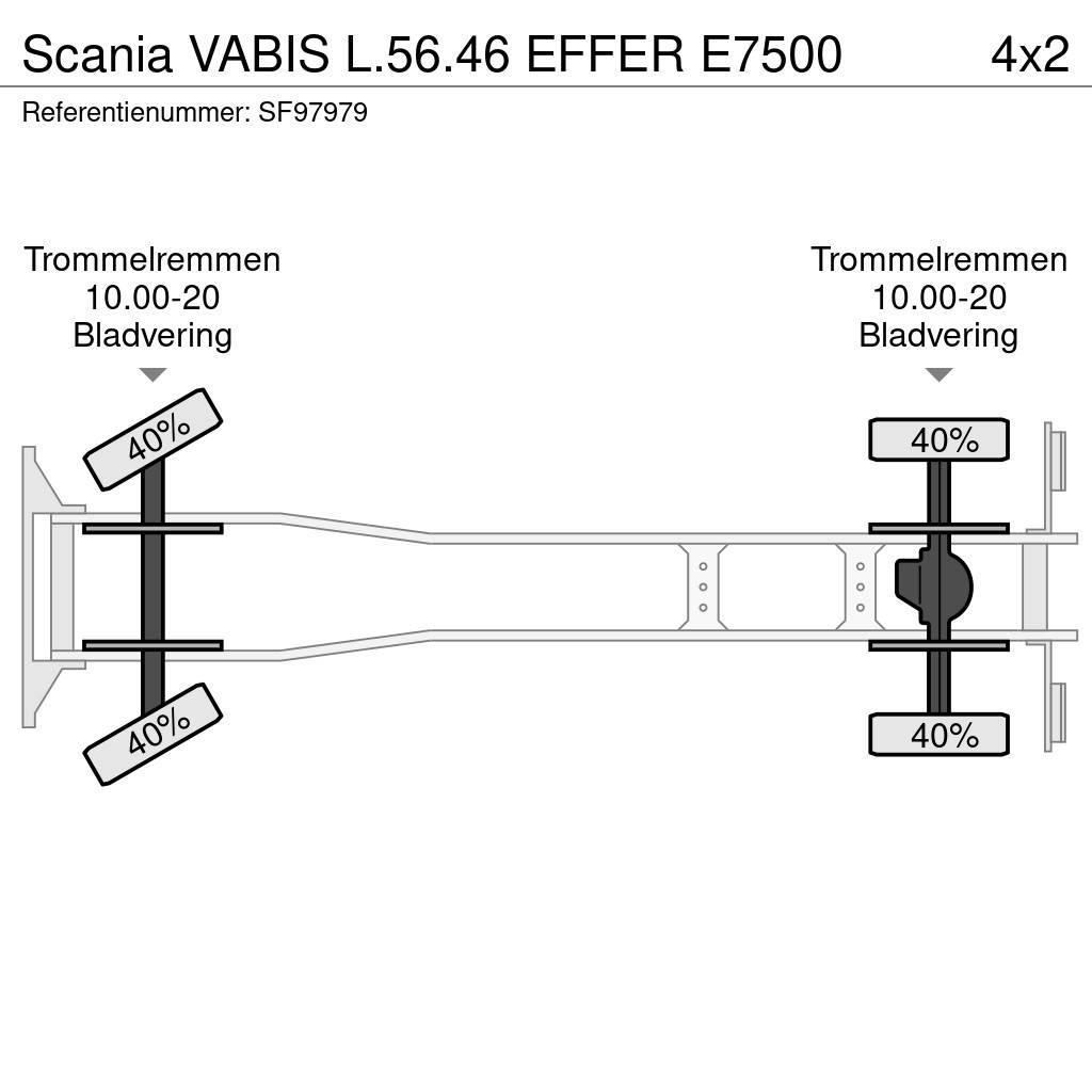 Scania VABIS L.56.46 EFFER E7500 Andre lastebiler