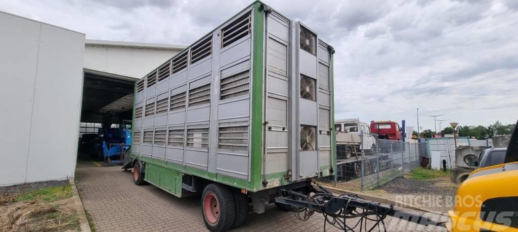  Przyczepa 2 osiowa do transportu zwierząt Dyretransport tilhenger