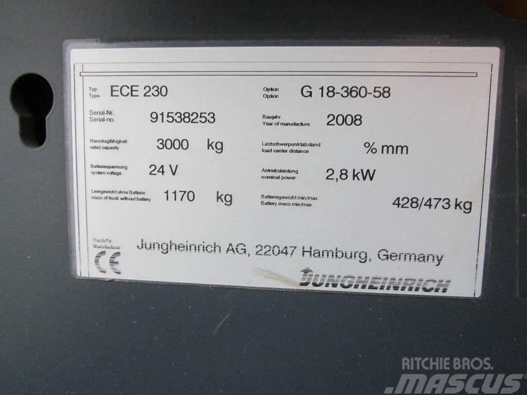 Jungheinrich ECE230 Elektriske trucker