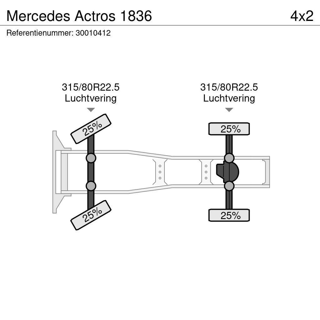 Mercedes-Benz Actros 1836 Trekkvogner