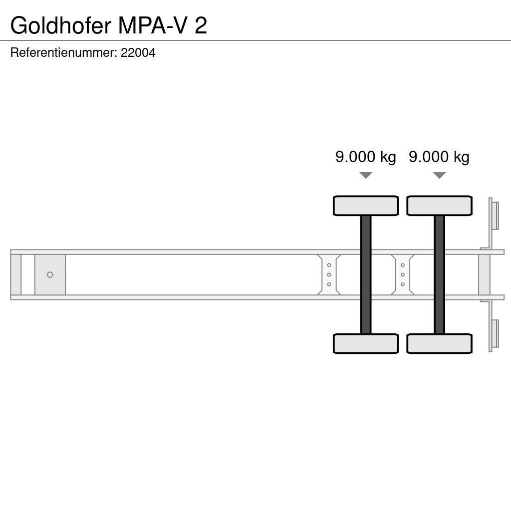Goldhofer MPA-V 2 Brønnhenger semi