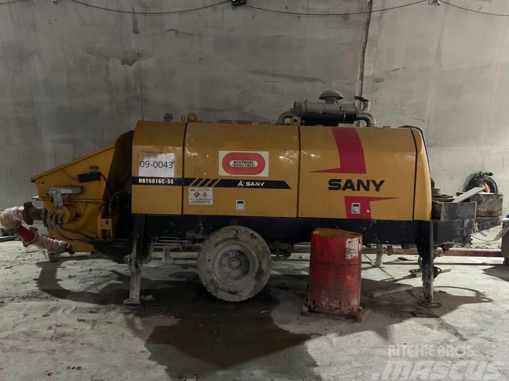 Sany Concrete Pump HBT6016C-5S Betongpumpe biler