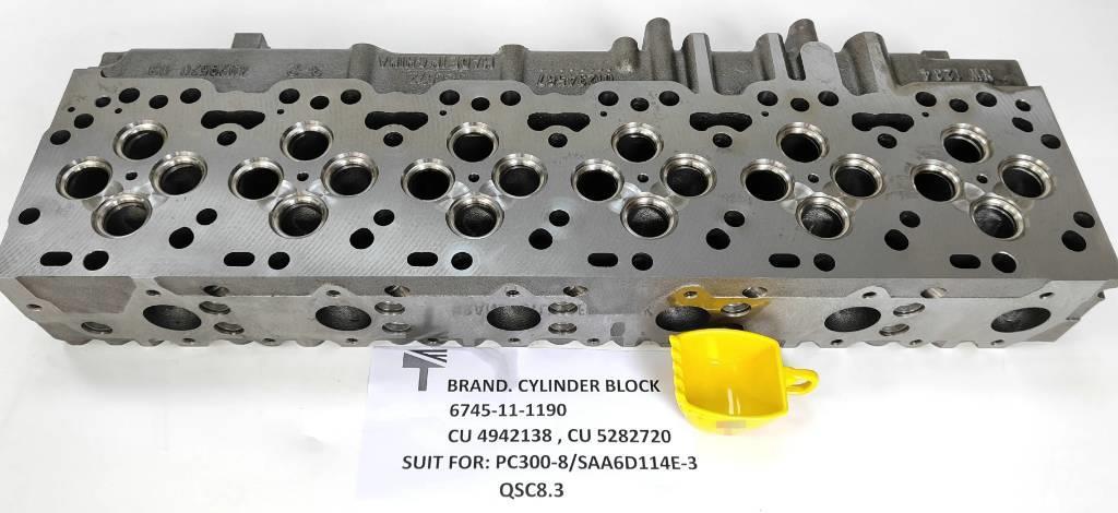 Komatsu 6745-11-1131  cylinder head assy Motorer