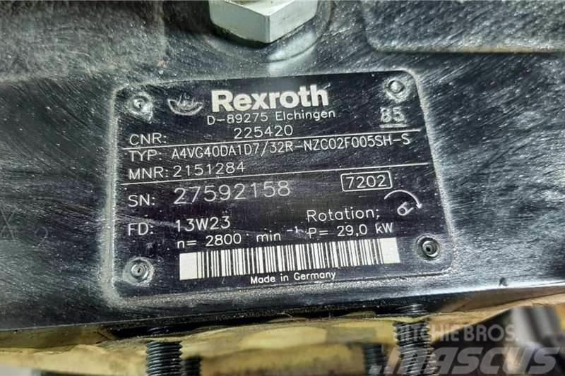 Rexroth Axial Piston Variable Pump A4VG40 Andre lastebiler