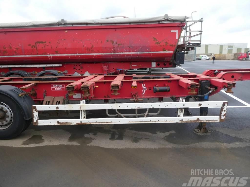 Krone SD27EL HIGHCUBE 20-30-40-45 FT Containerchassis Semitrailere