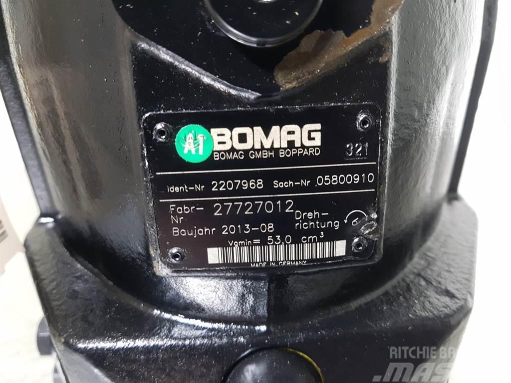 Bomag 05800910-Rexroth A6VM107-R902207968-Drive motor Hydraulikk