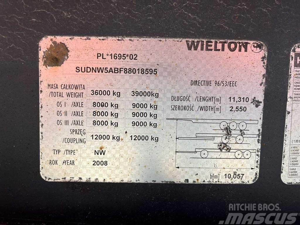 Wielton NW 48 A BOX L=10132 mm / 48 m3 Tippsemi