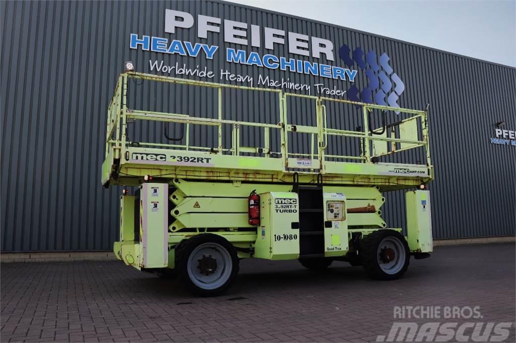 MEC 3392RT-T Diesel, 4x4 Drive, 12m Working Height, 12 Sakselifter