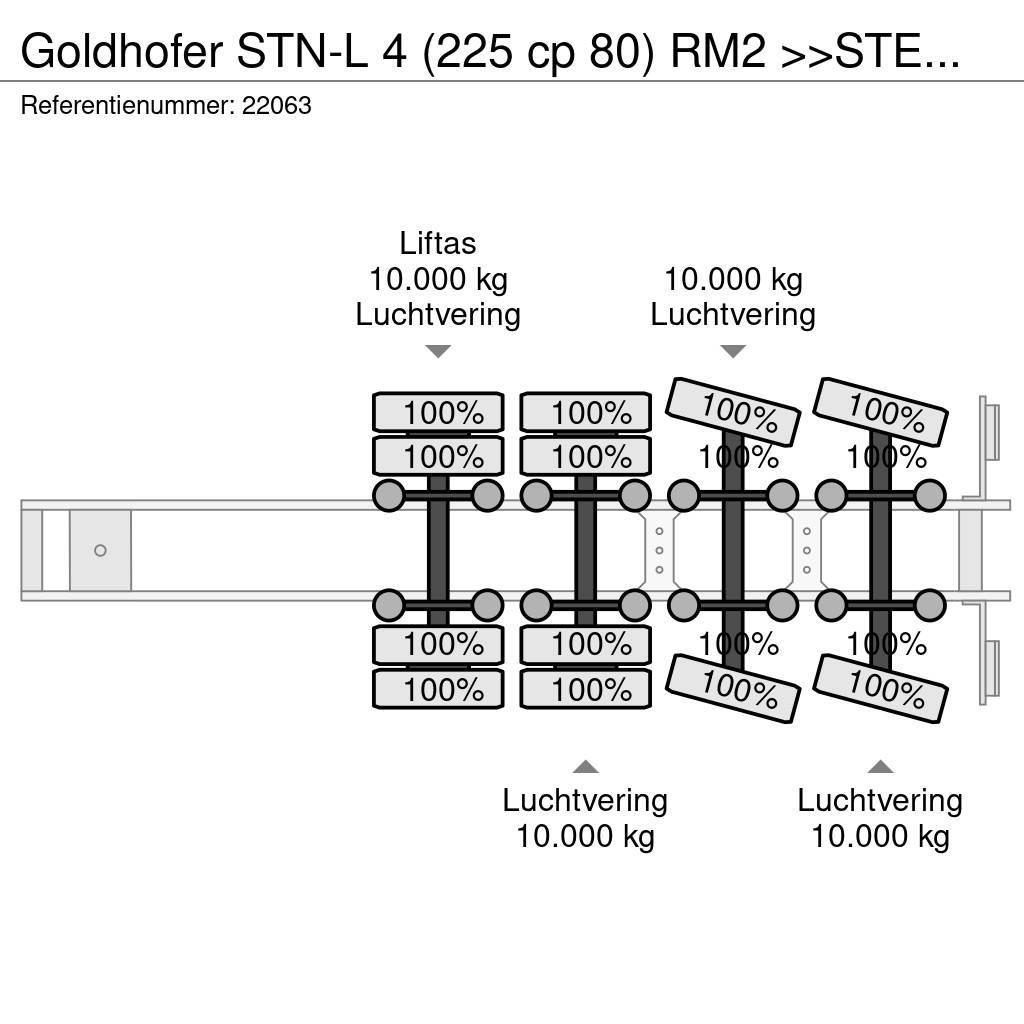 Goldhofer STN-L 4 (225 cp 80) RM2 >>STEPSTAR<< (CARGOPLUS® t Brønnhenger semi
