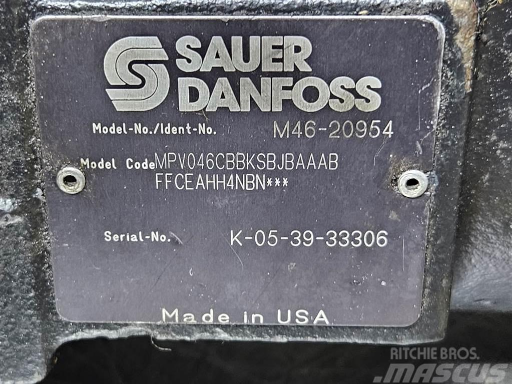 Sauer Danfoss MPV046CBBK-M46-20954-Drive pump/Fahrpumpe/Rijpomp Hydraulikk