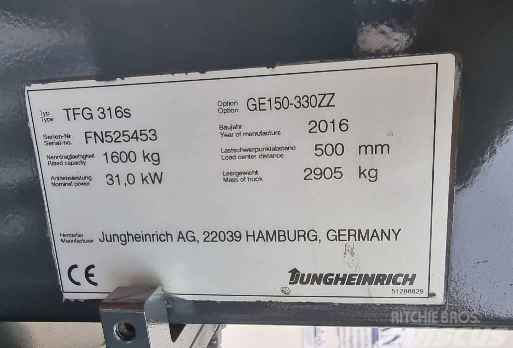 Jungheinrich TFG 316 S Propan trucker