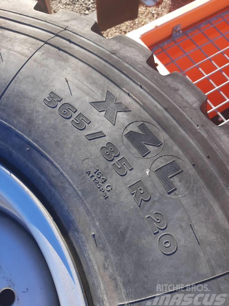 Michelin XZL Dekk, hjul og felger