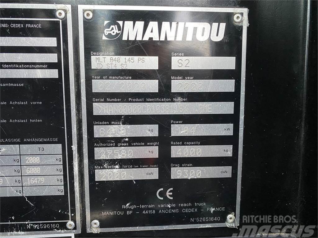 Manitou MLT840-145PS ELITE Teleskoplastere for Landbruk
