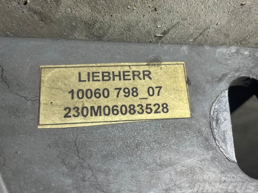 Liebherr A934C-10060798-Frame backside center/Einbau Rahmen Chassis og understell