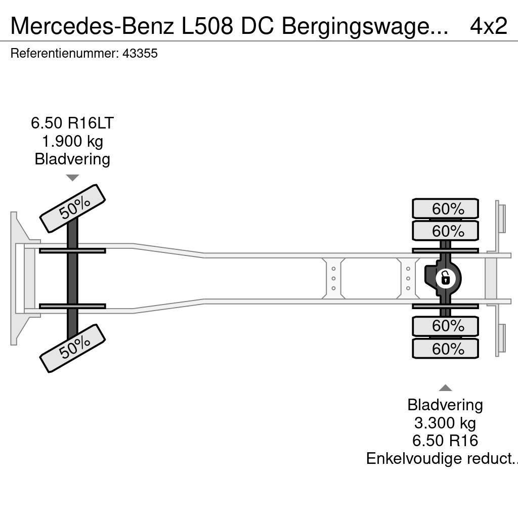 Mercedes-Benz L508 DC Bergingswagen Just 135.534 km! Bergingsbiler