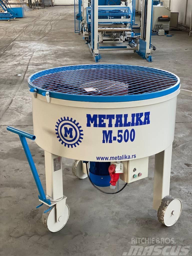 Metalika M-500 Concrete mixer (0.25m3) Betong/sement blandere