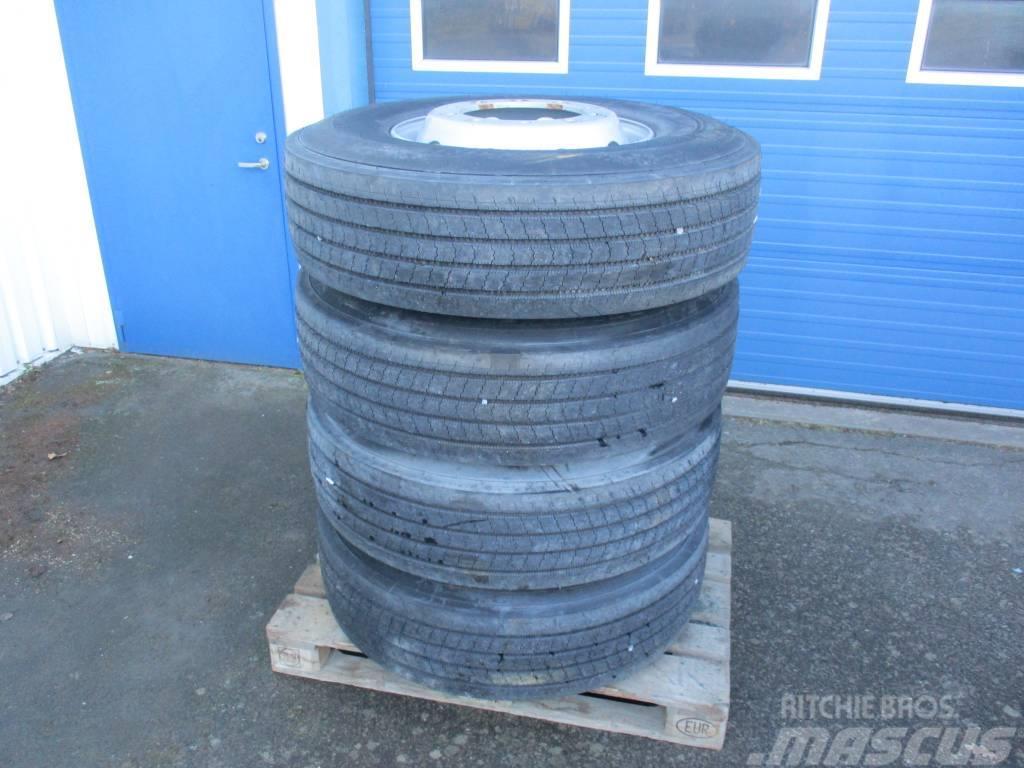 Michelin Goodyear  Continental 315/8R22,5 Dekk, hjul og felger