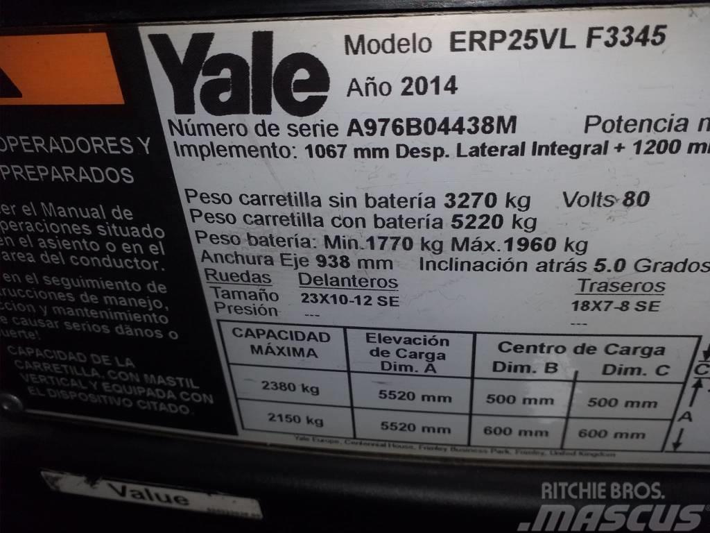 Yale ERP25VL Elektriske trucker