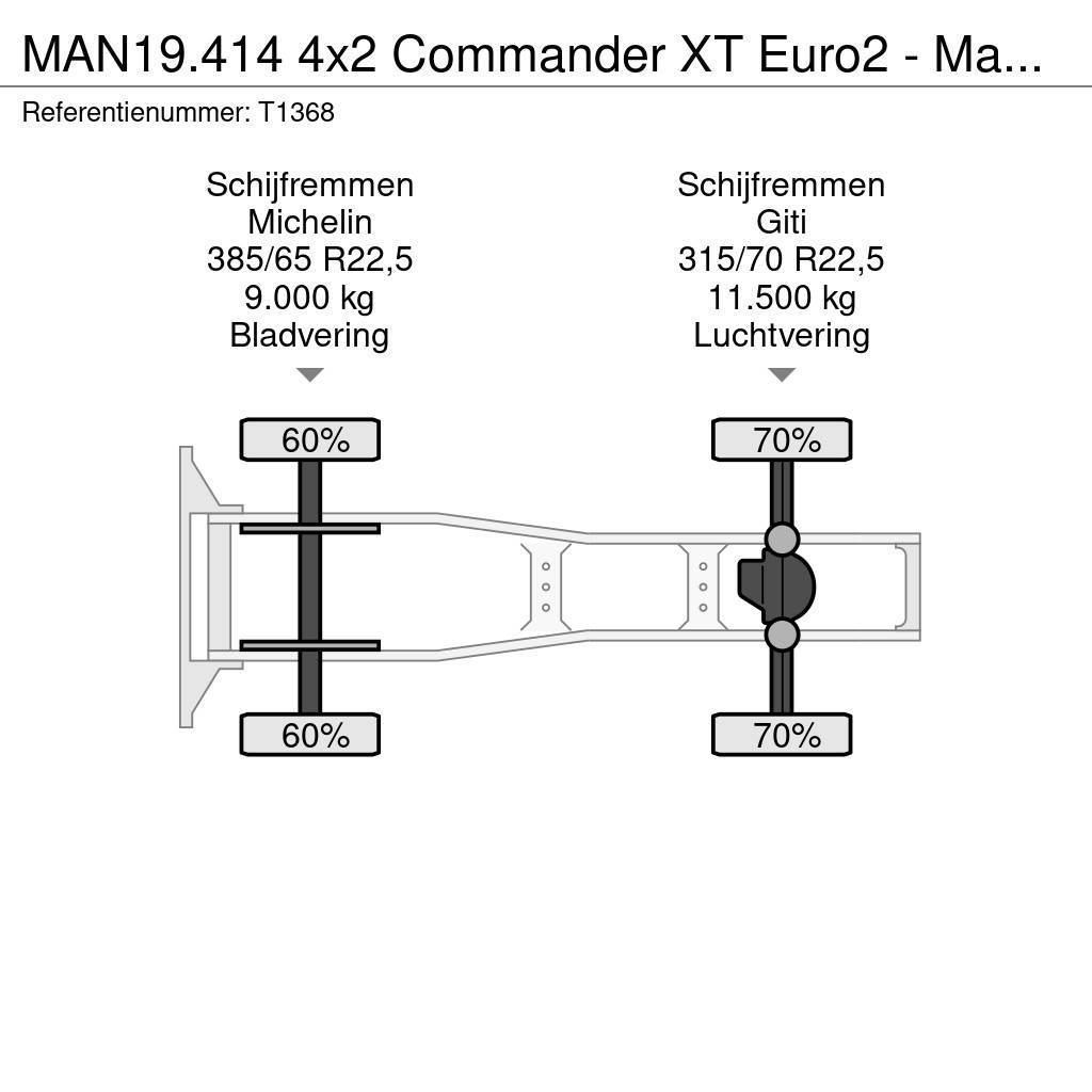 MAN 19.414 4x2 Commander XT Euro2 - Manual - MKG HLK30 Trekkvogner