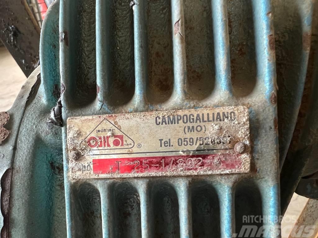  Campogalliano T25-1/802 aftakas pomp Vanningspumper