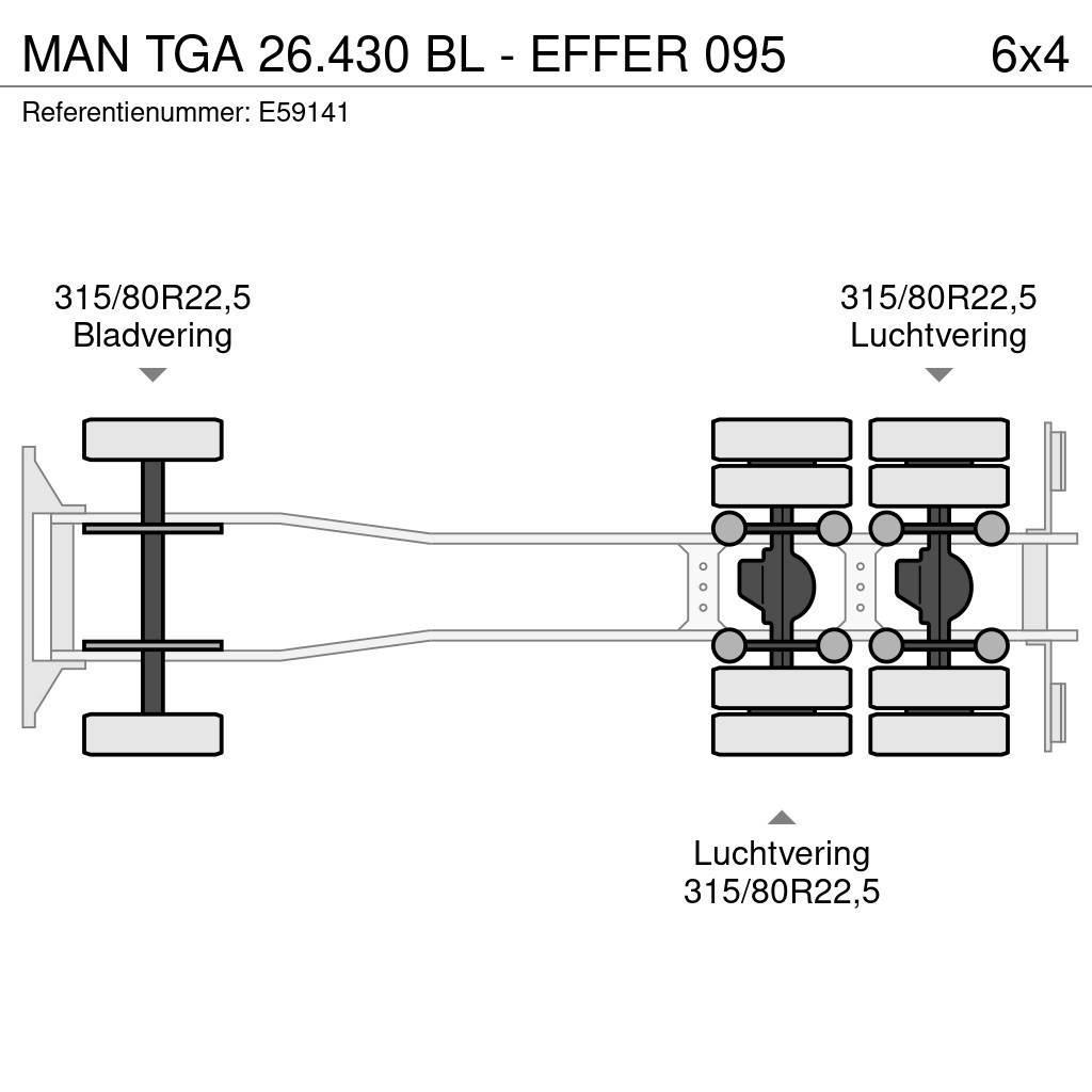 MAN TGA 26.430 BL - EFFER 095 Containerbil