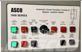Asco ATS 3000 Amp Series 7000 Diesel Generatorer