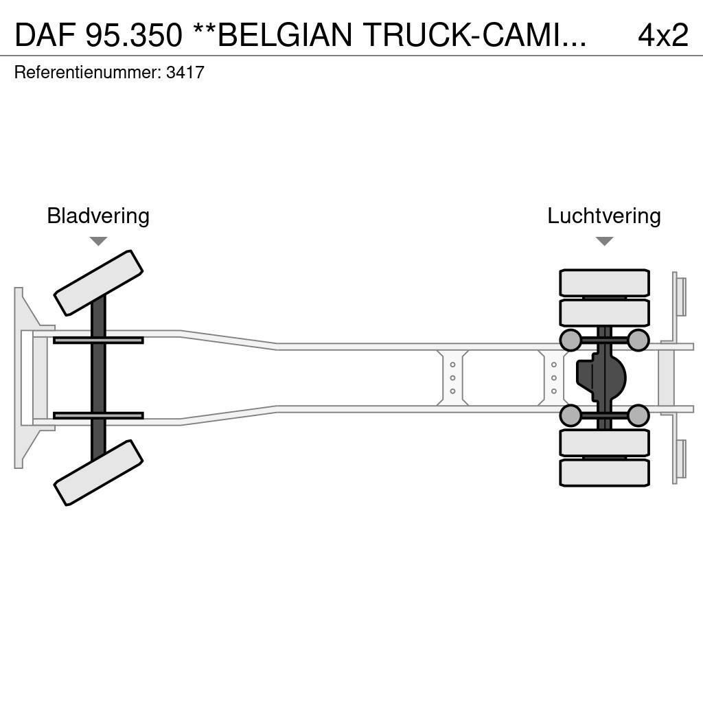DAF 95.350 **BELGIAN TRUCK-CAMION BELGE** Skapbiler
