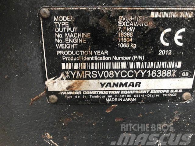 Yanmar SV08-1 Minigravere <7t
