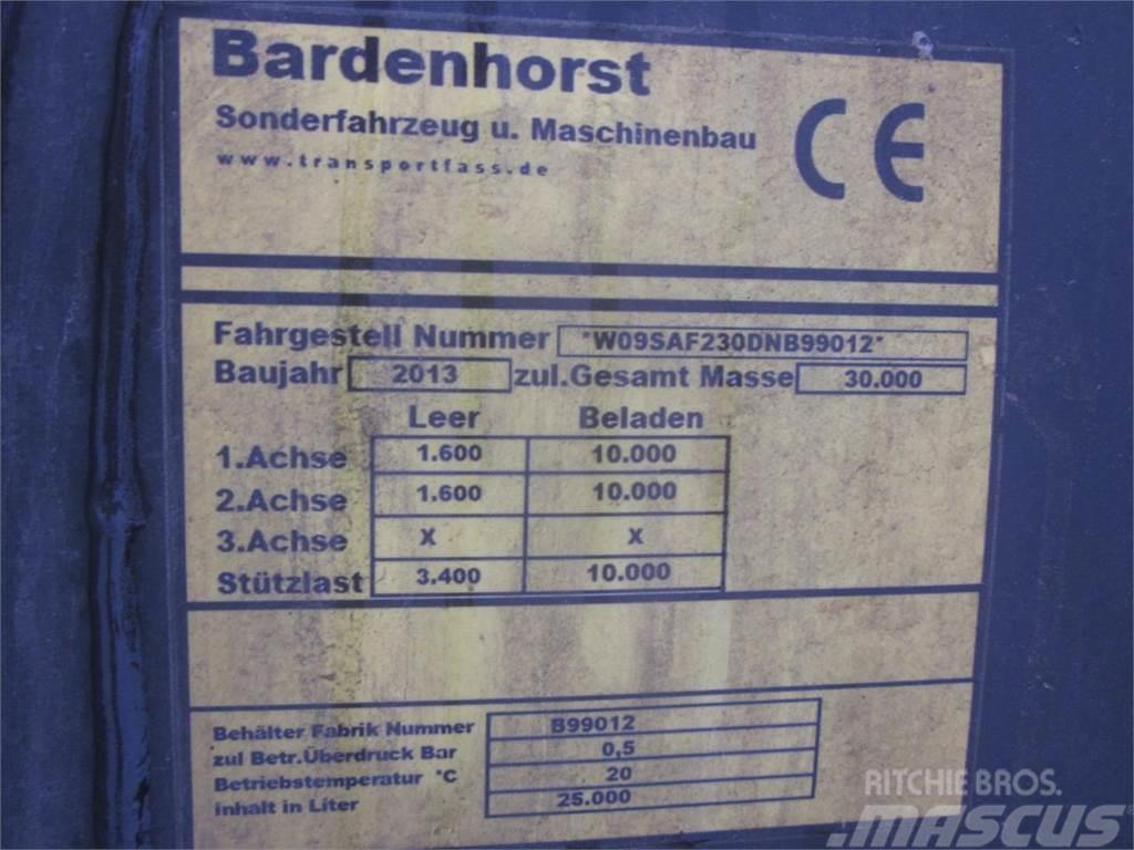  Bardenhorst 25000, 25 cbm, Tanksattelauflieger, Zu Slamtanker