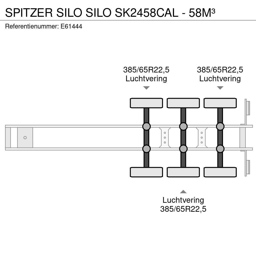Spitzer Silo SILO SK2458CAL - 58M³ Tanksemi