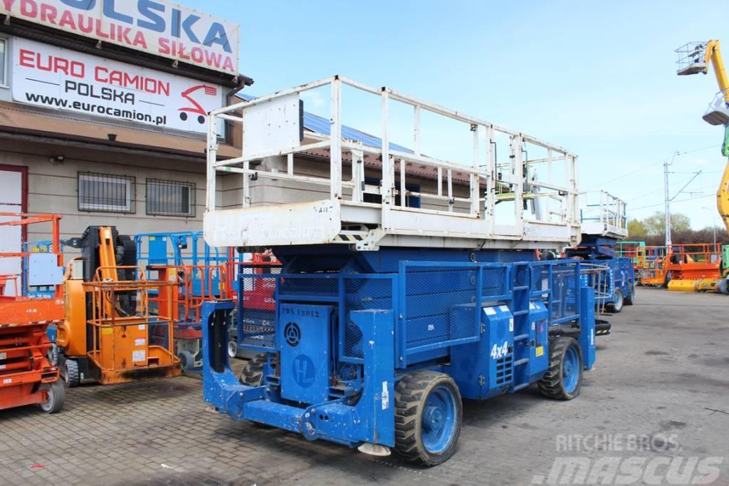 Genie GS 5390 RT - 18 m diesel 4x4 scissor work lift jlg Sakselifter