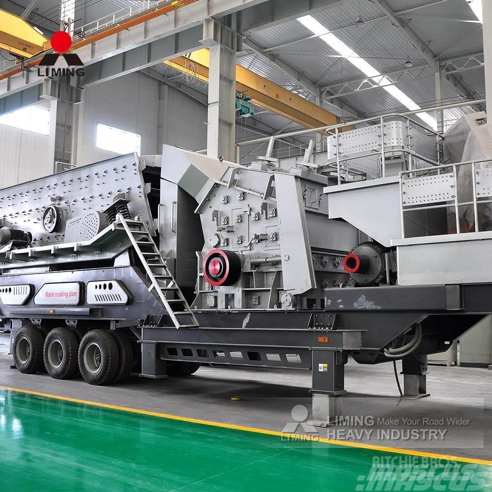 Liming KF1214 Mobile Impact Crusher With Screen Mobile knuseverk