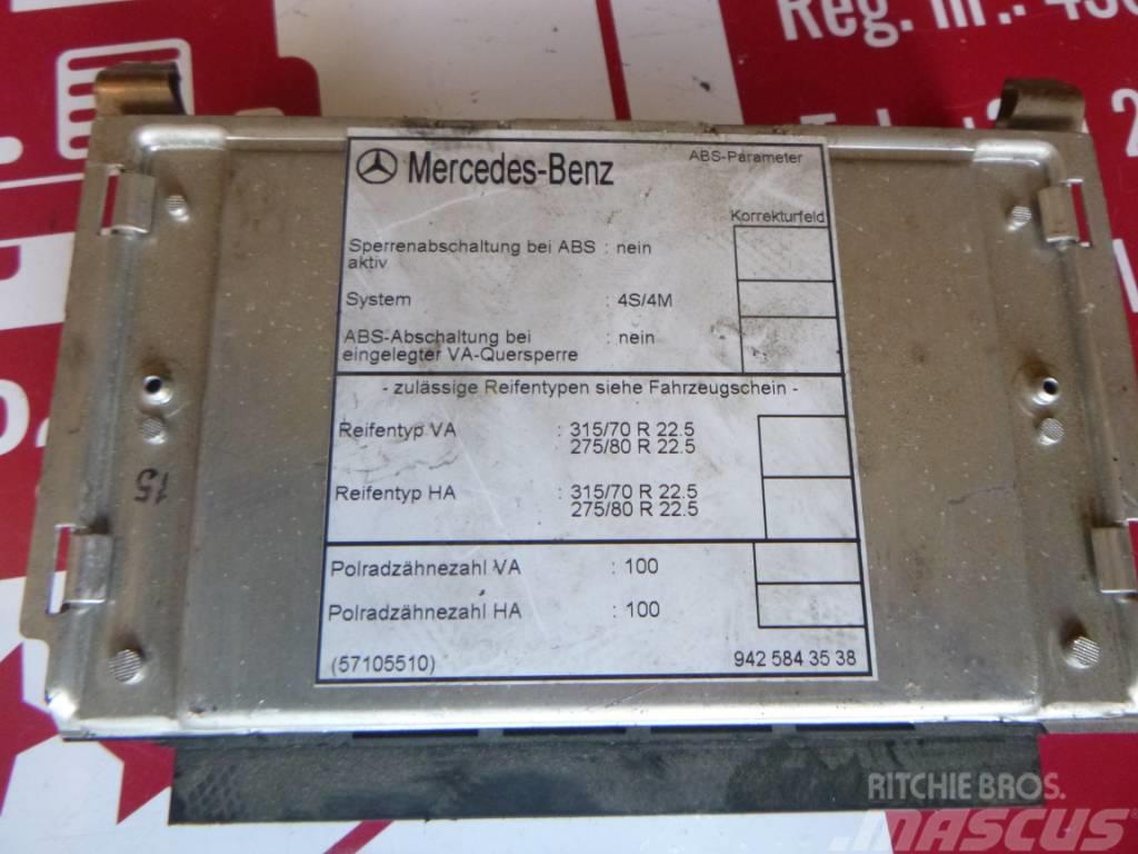 Mercedes-Benz Actros 18.43 ABS control unit 000 446 4514 Bremser