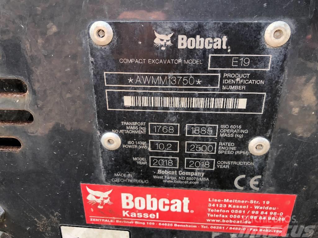 Bobcat E 19 Minigravere <7t